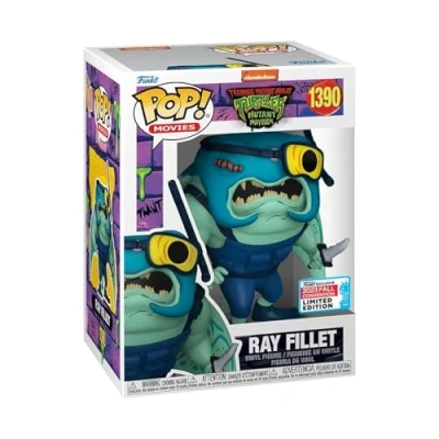 Image of Funko Pop! Movies: TMNT Teenage Mutant Ninja Turtles Mayhem Ray Fillet (NYCC 2023 Shared Exclusive)