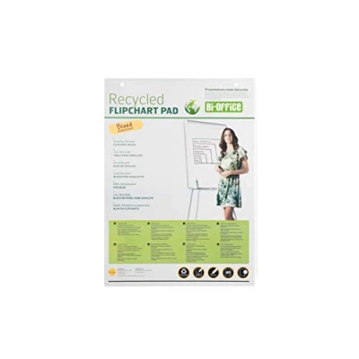 Image of Bi Office Earth it Flipchart Pad, 40 Sheets, 70 g/m², A1