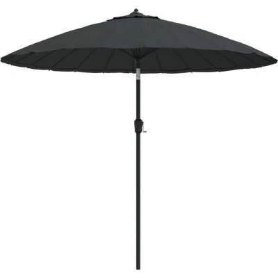 Image of vidaXL Garden Parasol with Aluminium Pole 270 cm Anthracite