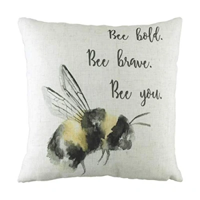 Image of Evans Lichfield BB You Cushion White Size 43 cm x