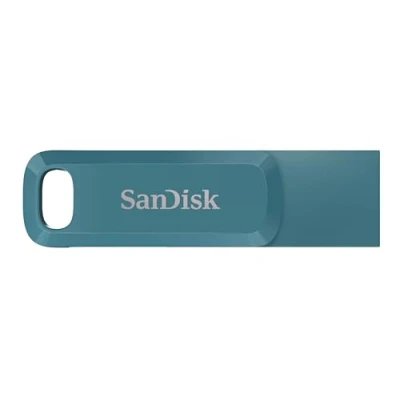 Image of SanDisk 512GB Ultra Dual Drive Go USB C Flash Drive, Memory stick for Android smartphone, up to 400 MB/s, reversible Type and A connectors, Navagio Bay