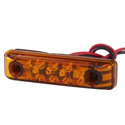 Image of E49194 Side Marker Light HELLA 2PS 357 010 101 LED Left, Right 24V Screw Connection, mounting VALUEFIT
