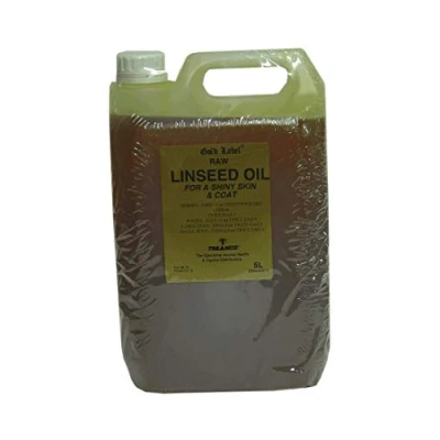 Image of Gold Label Unisex&#039;s Herbal Health Linseed Oil, Clear, 5 Litre