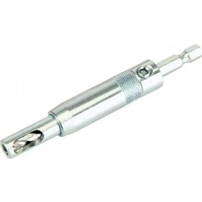 Image of Trend HSS 5mm Template Shelf Support Drill Bit Guide, Quick Release Shank, Lip and Spur, TEMP/SSD/5MM