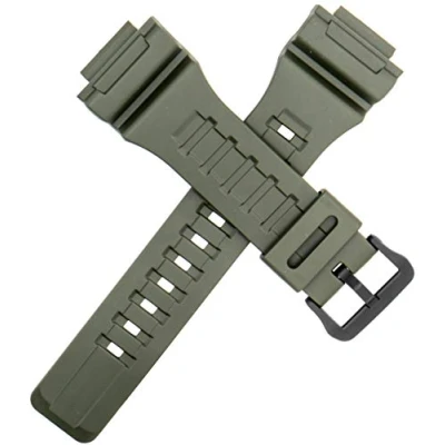Image of Casio Genuine Watch Strap Band for AQ S810W W 735H 736H Green Olive 10410730