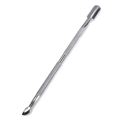 Image of KADS Nail Cuticle Pusher Skin and UV Gel Polish Soak OFF Remover Manicure Scraper Dual Kit Stainless Steel