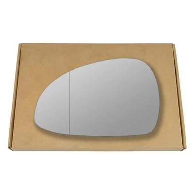 Image of Less4spares side View Replacement Wing Mirror Glass Compatible with Porsche Cayman, Boxster 2012 2016 Blind Spot Left Passenger near LHS N/S