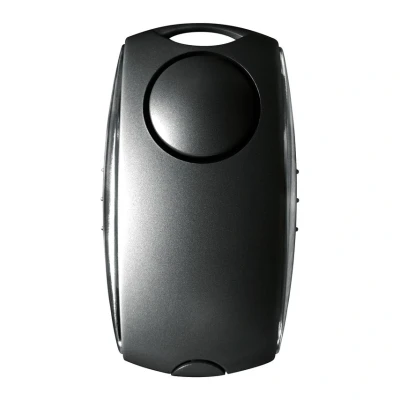 Image of Securikey Personal Alarm Black /Silver (Activate by pushing the sides, 120dB siren) PAECABlack