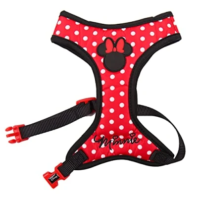 Image of CERDÁ LIFE&#039;S LITTLE MOMENTS For Fan Pets Minnie Mouse M L Dog Harness Official Disney License
