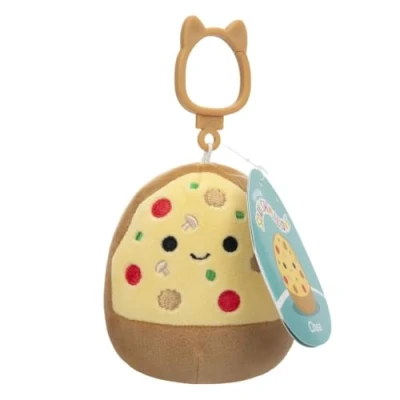 Image of Squishmallows 3.5&quot; Clip On Chea The Pizza