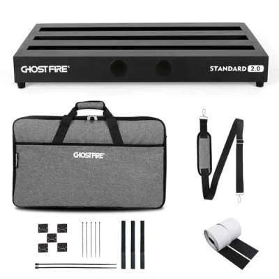 Image of guitar Pedalboard Aluminum Effect Pedal Board with Carry Bag,V series (V STANDARD 2.0)