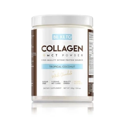 Image of Keto Collagen + MCT Oil Coconut &amp; White Chocolate