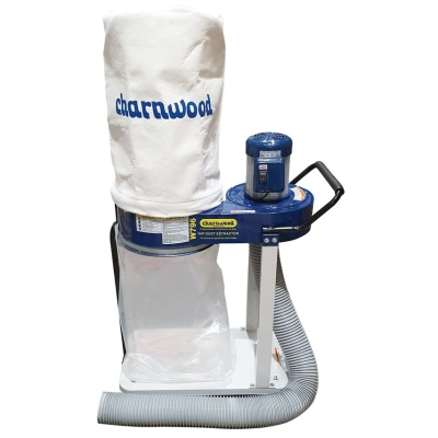 Image of CHARNWOOD W796 1hp Professional Woodworking Dust &amp; Chip Extractor,1hp