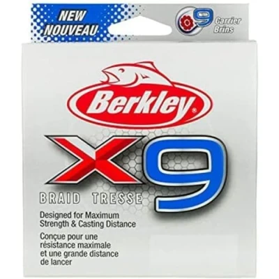 Image of Berkley x9 Braided line Crystal 2000m 0.43mm (59.7kg) fishing