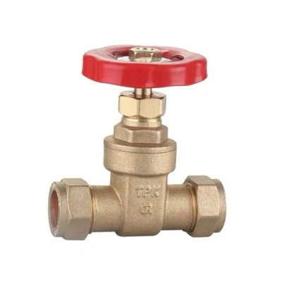 Image of 22mm Brass Gatevalve Wheel Head DZR