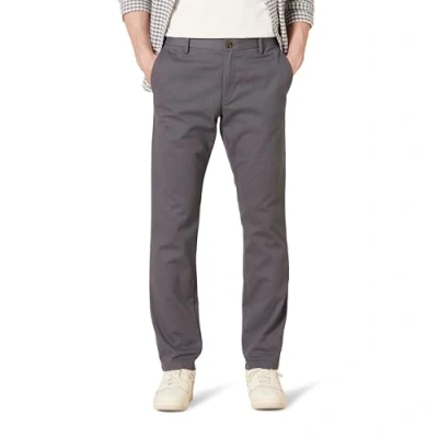 Image of Amazon Essentials Men&#039;s Slim Fit Wrinkle Resistant Flat Front Chino Trouser, Grey, 33W / 29L