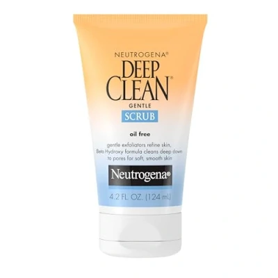Image of Neutrogena Deep Clean Gentle Facial Scrub, Oil Free 4.2 Oz