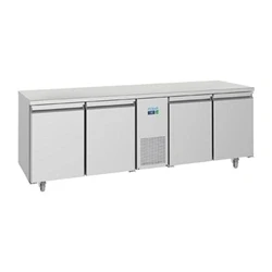 Image of Polar U Series Energy Efficient 4 Door Counter Fridge 632Ltr