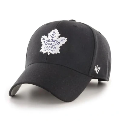 Image of 47 Brand Adjustable Cap MVP Toronto Maple Leafs black