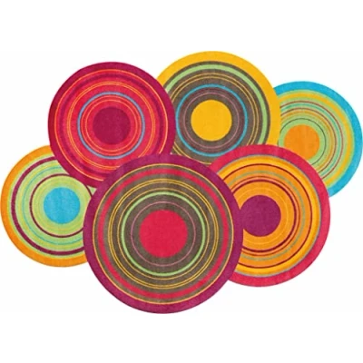Image of Wash&amp;Dry Door Mat, Acrylic, Multicoloured, 140 x 200 cm