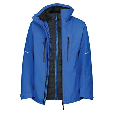 Image of Regatta Professional Mens X pro Evader Iii 3 In 1 Waterproof Insulated Jacket, Blue, S EU