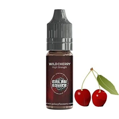 Image of Wild Cherry High Strength Flavouring 230+ Flavours Galaxy Food 50ml Bottle