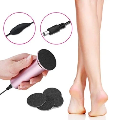 Image of Electric Foot Callus Remover,Foot Care Tool to removes Dry, Dead, Hard, Cracked Skin &amp; Calluses (Pink)