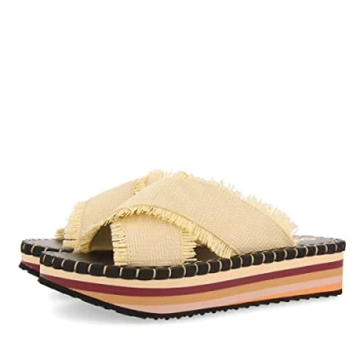 Image of GIOSEPPO Women&#039;s Terena Flip Flop, beige, 4 UK