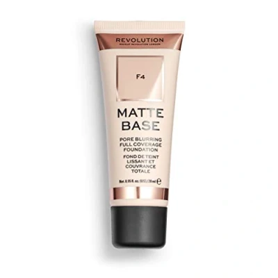Image of Makeup Revolution, Matte Base, Foundation, F4, 28ml