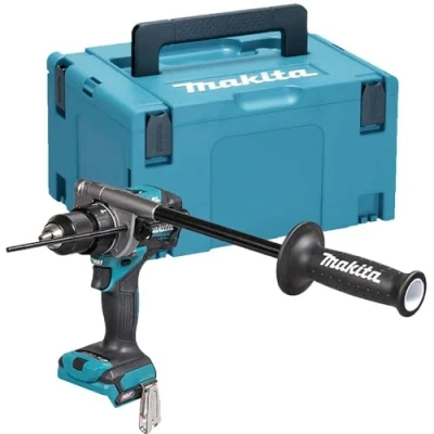 Image of Makita HP001GZ01 40V Max Li ion XGT Brushless Combi Drill Supplied in a Makpac Case Batteries and Charger Not Included