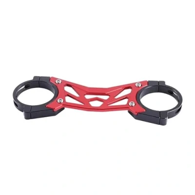 Image of Motorcycle Stabilizer Bracket Balance Shock Front Fork Brace For NC750S NC750X NC700 NC750 S X DCT CTX 700 D N 2014 2020 Absorber(Color:Red)