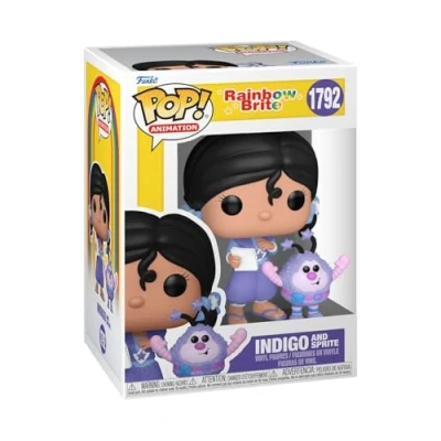Image of Funko POP! &amp; Buddy: Rainbow Brite Indigo Doll Hammy Collectable Vinyl Figure Gift Idea Official Merchandise Toys for Kids Adults TV Fans Model Collectors and Display