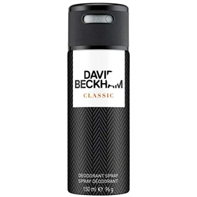 Image of DAVID BECKHAM Classic Deodorant Anti Perspirant Body Spray for Men, 150 ml