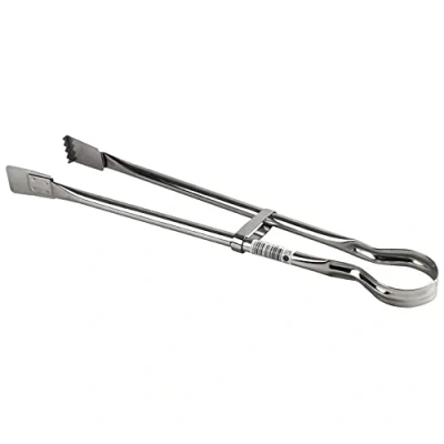 Image of Stainless Steel Cooking Kitchen Outdoor Barbeque Steak Tongs (21&quot;)