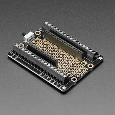 Image of Adafruit Assembled Terminal Block Breakout FeatherWing for all Feathers 2926