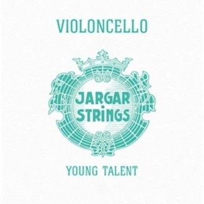 Image of Cello String Jargar (Young Talent) (Chrome) 4a Medium 3/4 (C) Do (One Piece)
