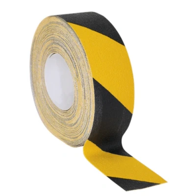 Image of Sealey Anti Slip Tape Self Adhesive Black Yellow 50mm x 18m
