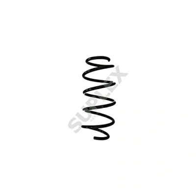 Image of 3C0411105AQ Coil spring SUPLEX 39361 Front Axle with constant wire diameter VOLKSWAGEN: Passat B6 Variant, Saloon
