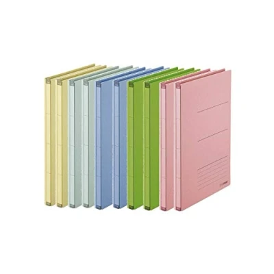 Image of PLUS Japan, Zero Max Expandable File in Assorted Coloures, 1er Pack (1x 10 Files)