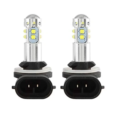 Image of For H27 Led 881 Car Fog Light Bulbs?2Pcs 12 24V 50W High Power Bright Daytime Bulbs Replacement Accent 2013 2018?881 862 886 889 894 896 898?360?Beam Angle?6000K Super White