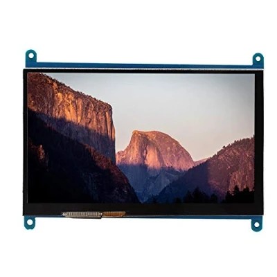 Image of Garsent Raspberry Monitor, 7 Inch 1024x600 Ultra HD LCD Capacitive Touchscreen HDMI Monitor for Pi Compatible with win7 / win8 win10.