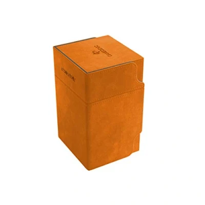 Image of Gamegenic Watchtower 100 Card Convertible Deck Box, Orange