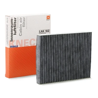 Image of 7H0819631A, JZW819653E Pollen Filter MAHLE ORIGINAL LAK 182 Activated Carbon 278,0mm 217mm 30,0mm VOLKSWAGEN: Amarok Pickup, Transporter 6