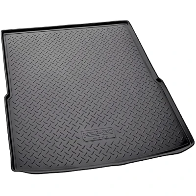 Image of Recambo Premium Rubber Boot Liner Suitable for VW Passat B7 Variant + Alltrack 365 Year of Manufacture 2010 2014 Perfect Fit with Edge