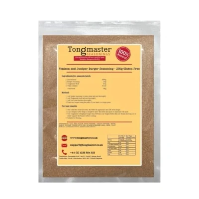 Image of Venison and Juniper Burger Seasoning 250g Gluten Free