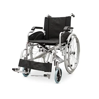 Image of Folding and self propelling Aluminium Wheelchair