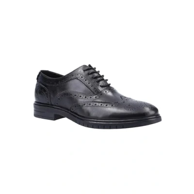 Image of Hush Puppies Santiago Lace Shoes MEMORY FOAM Mens Black Size UK 8