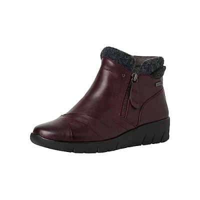 Image of Jana Women&#039;s 8 26461 41 Ankle Boot, Granata Comb, 7.5 UK