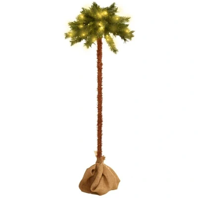 Image of vidaXL Christmas Tree with LEDs 180 cm