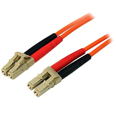 Image of StarTech.com 3m Fiber Optic Cable Multimode Duplex 50/125 LSZH LC/LC OM2 LC to Patch (50FIBLCLC3)